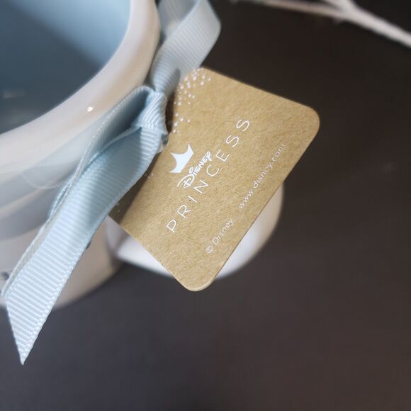 NEW Rae Dunn Disney Collectible Cinderella Up Til Midnight Blue Stoneware Mug - Picture 4 of 8